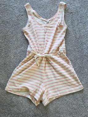 Old Navy Womens Knit Romper - Drawstring Waist